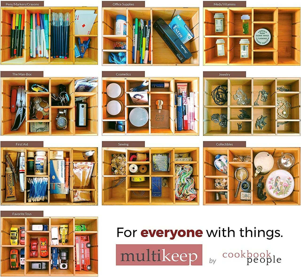 Butterflies Multikeep Box for Teas and Other Items - View 6